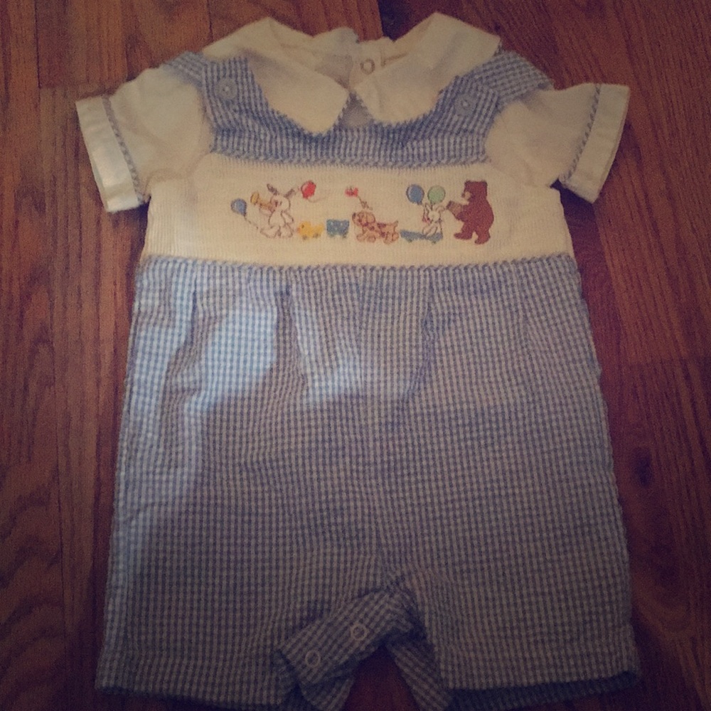 Boys 6 month jumper outfit.